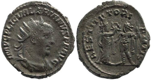 Valerian I silver antoninianus - RESTITVT ORIENTIS